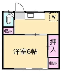 大野荘【2階】の間取り