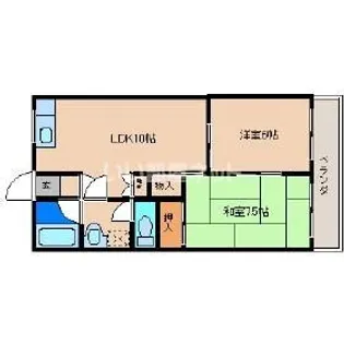 クレイン第1【2階】の間取り