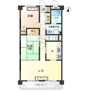 フロイデ目白【4階】の間取り