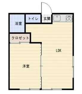 ミースシャンテ【1階】の間取り