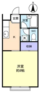 オレンヂハウス【2階】の間取り