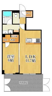 神奈川県横浜市鶴見区下末吉6【マンション】の間取り