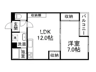 第31長栄コーポきぬもと【2階】の間取り