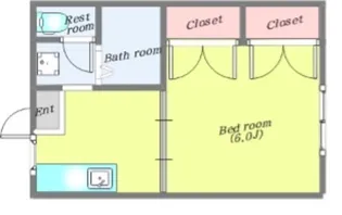 OKハイム【1階】の間取り