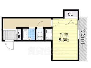 アズマハイツ【3階】の間取り