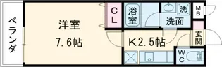 大阪府堺市西区鳳東町7【アパート】の間取り
