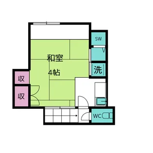 吉川アパート【3階】の間取り