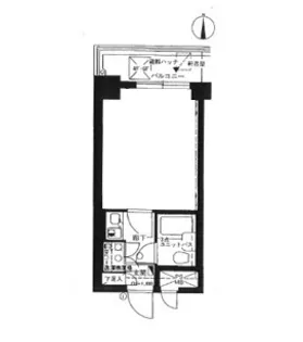 ライオンズマンション代々木第2【7階】の間取り