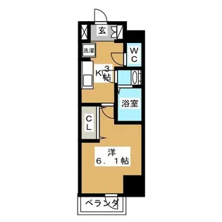 アーバンパーク南行徳レジデンス【1階】の間取り