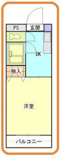 梶が谷山口ハイツ【3階】の間取り