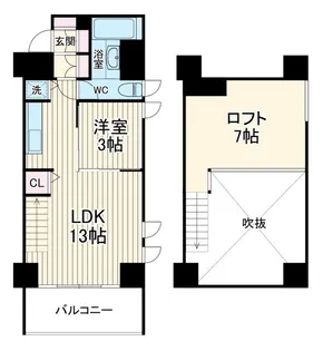 KEYAKI HOUSE【3階】の間取り