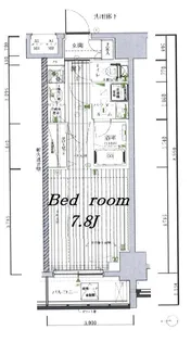 メインステージ木場【9階】の間取り