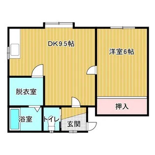 M・Kハイツ A【2階】の間取り
