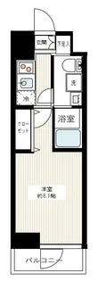 東京都足立区千住河原町【マンション】の間取り