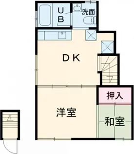 2DKの間取り画像