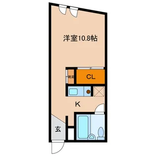 岐阜県岐阜市美園町4【マンション】の間取り