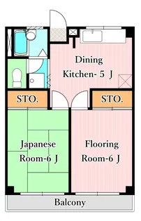 ハピネスタナカ3【1階】の間取り