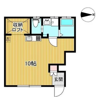 パークガーデン東伊場【1階】の間取り