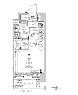 神奈川県横浜市西区中央2【マンション】の間取り