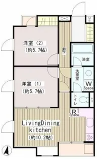 東京都大田区池上7【マンション】の間取り