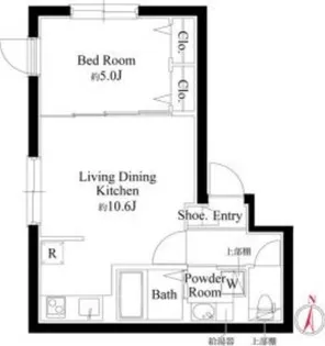 東京都江東区清澄2【マンション】の間取り