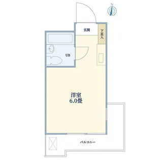 ネオ・ハイシティ桜新町【5階】の間取り