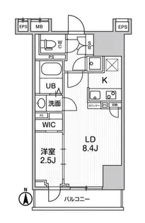 東京都墨田区菊川1【マンション】の間取り