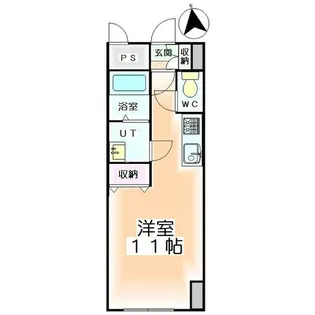 第6松屋ビル【10階】の間取り