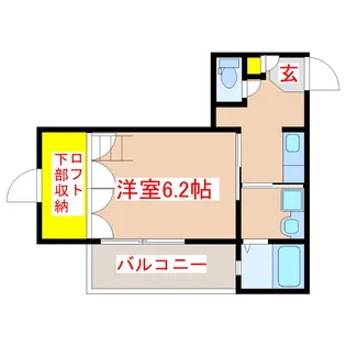 アンナプルナー I【3階】の間取り