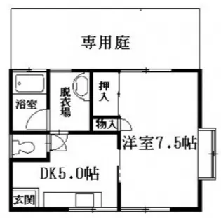 広島県広島市安佐北区安佐町大字久地【一戸建】の間取り