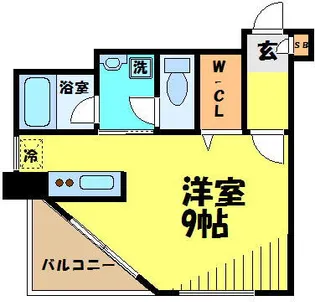 東京都府中市宮町1【マンション】の間取り
