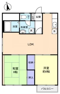 メインストリート【2階】の間取り