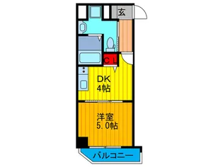 サクセス京阪本通【3階】の間取り