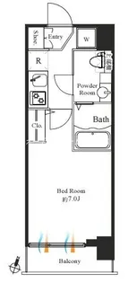 GRAN PASEO神田駅前【2階】の間取り