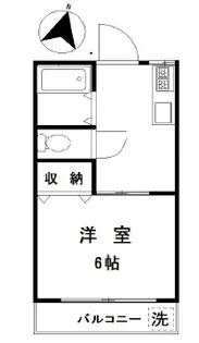 千川シティハウス【3階】の間取り