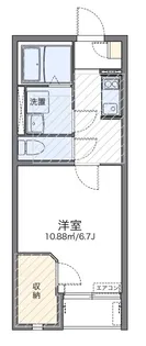 クレールII【1階】の間取り
