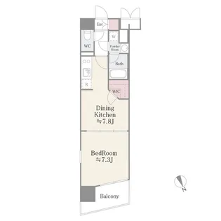 ステラメゾン茗荷谷【7階】の間取り