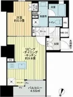 ネベル仙台一番町r*cent【9階】の間取り