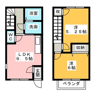 View Stage I【1階】の間取り