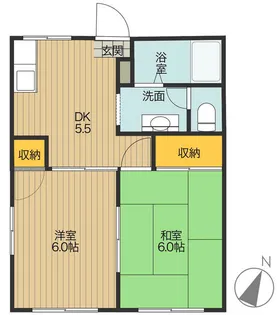 T-netプレアデスA【2階】の間取り