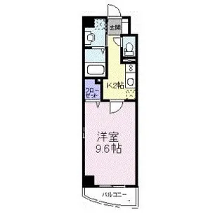 エテルノソ-レ【6階】の間取り