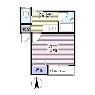 アーバンエイト【1階】の間取り