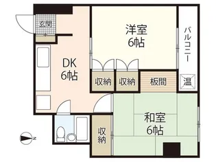 新光ビル【6階】の間取り