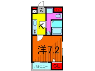 サングレース半田【3階】の間取り