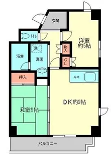 エコーピア【8階】の間取り