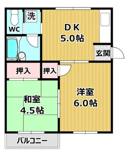 グランジュール高橋【3階】の間取り