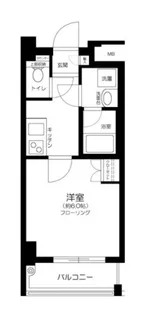 ナビウス西新宿【3階】の間取り