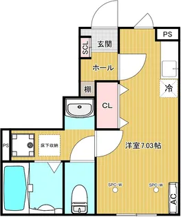 スターフィールド【1階】の間取り