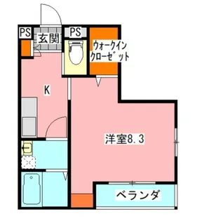 R-ELEVEN【1階】の間取り