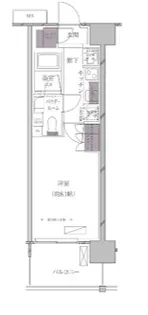 A-standard芝浦【2階】の間取り